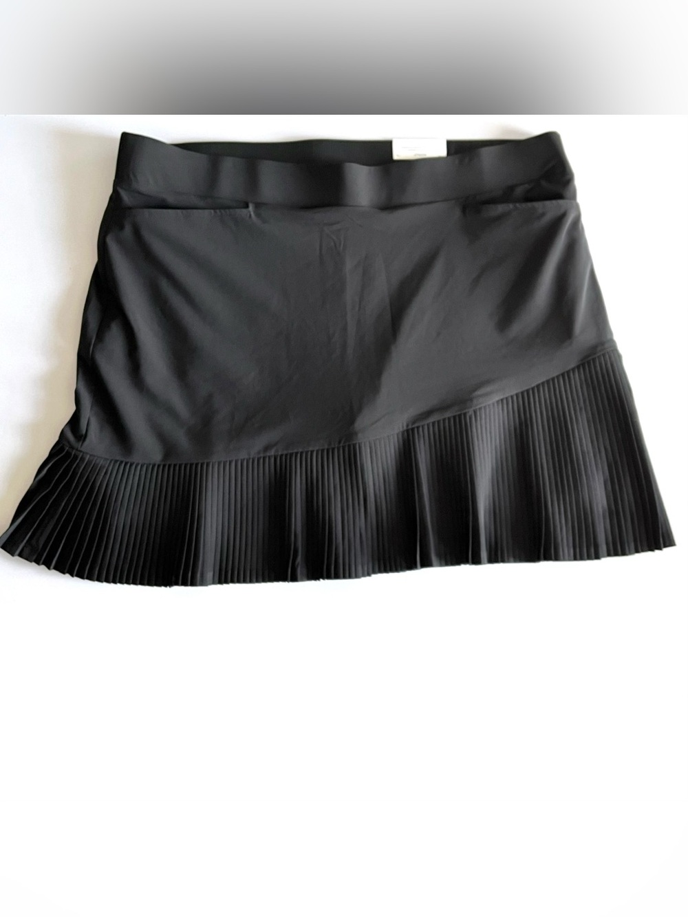 Chicos NEW zenergy pleated black skort women 3.5 18 Neema golf pickleball tennis